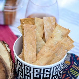 Firehook Mediterranean Baked Crackers - Birdie's Pimento Cheese