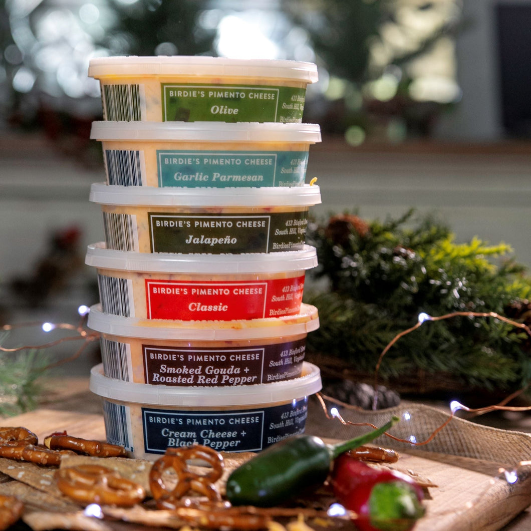 6 Pack (Mix & Match) - Birdie's Pimento Cheese